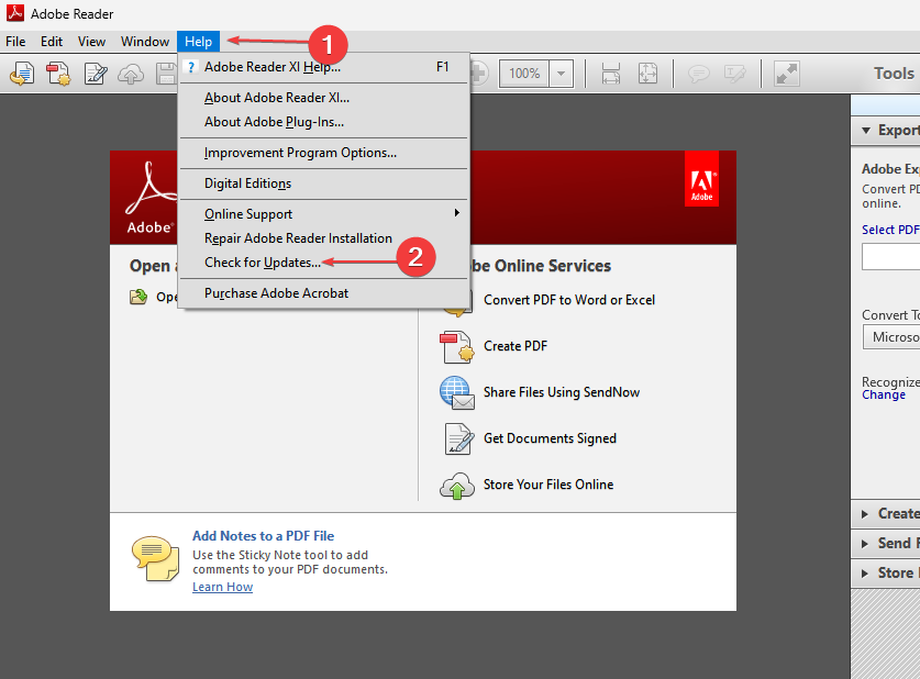 Adobe Reader XI