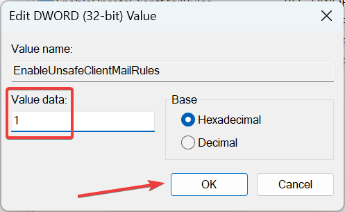 value data