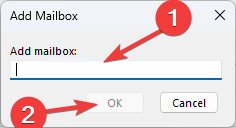 Add mailbox