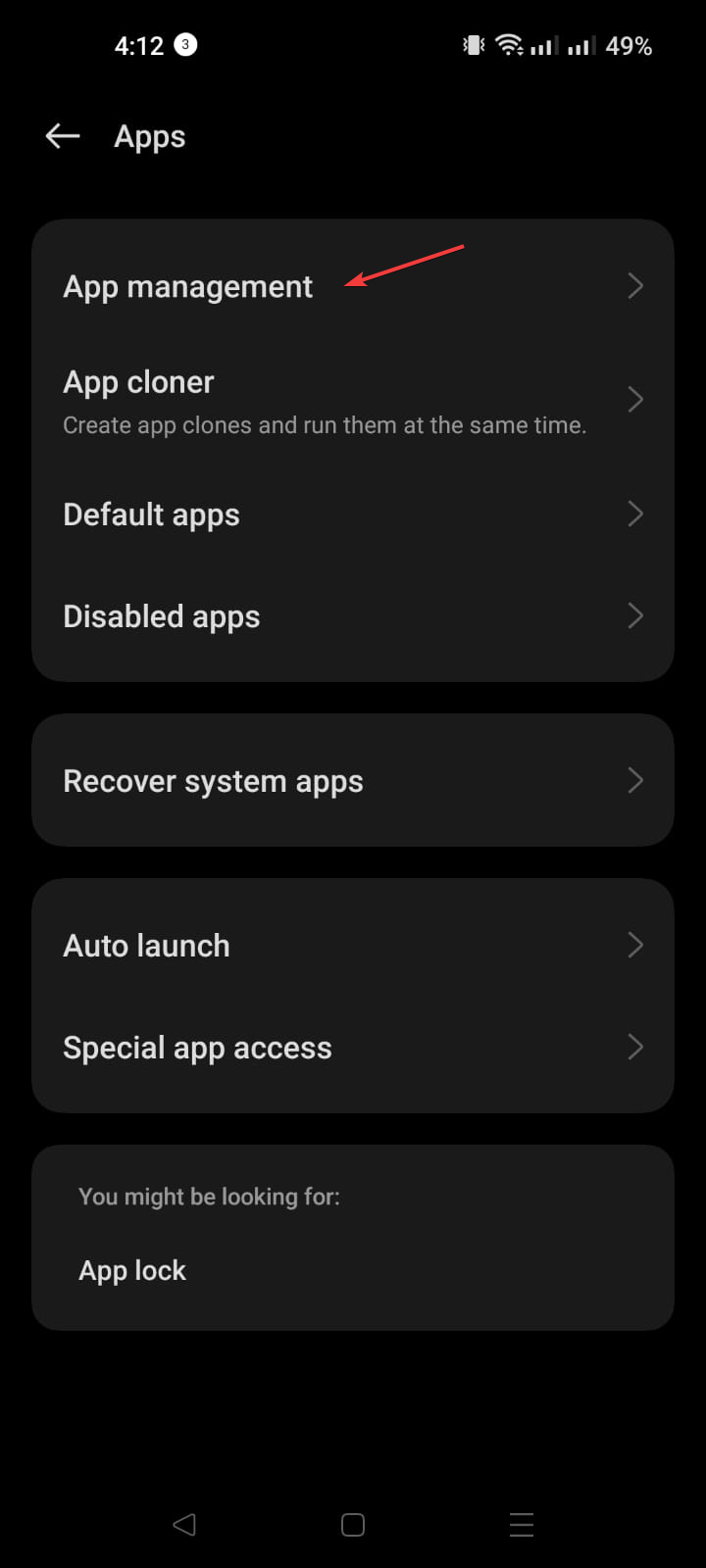App Management
