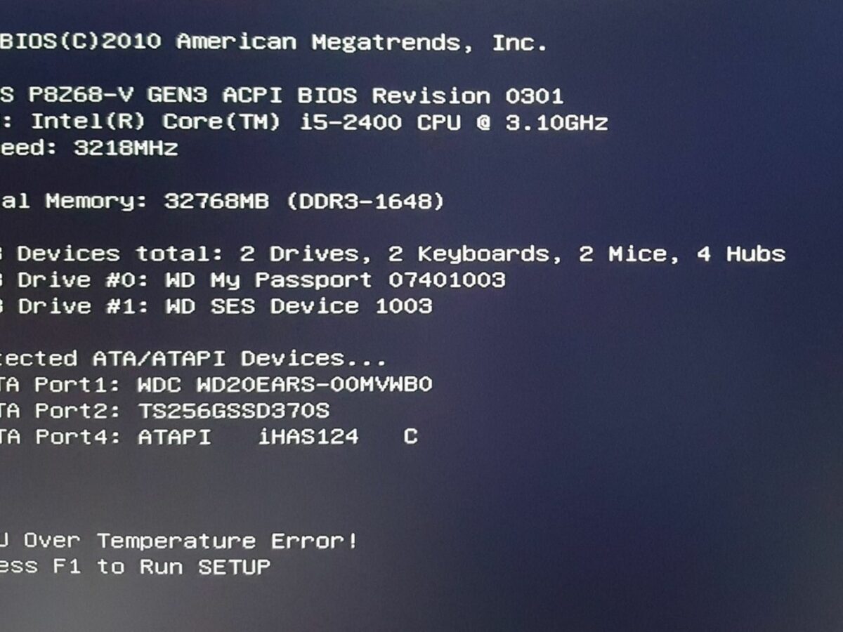 Motherboard] Troubleshooting-An error “CPU Over Temperature Error