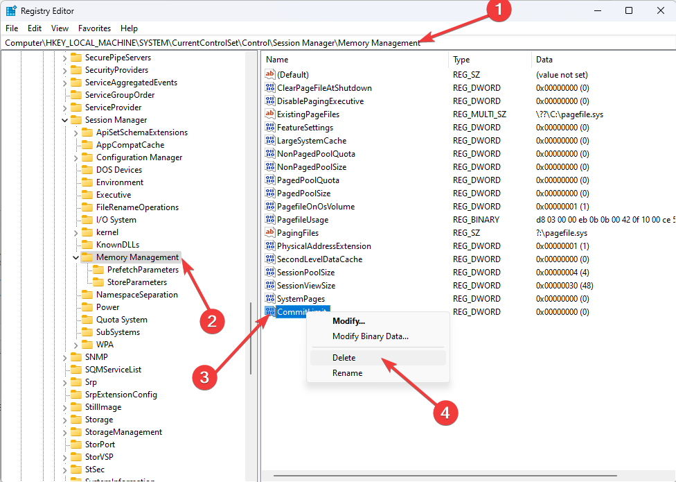 Commit LIMIT delete oobeaadv10: Something went wrong 