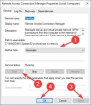 Windows Rasman RasMan Service Stopped? How to Enable It Again