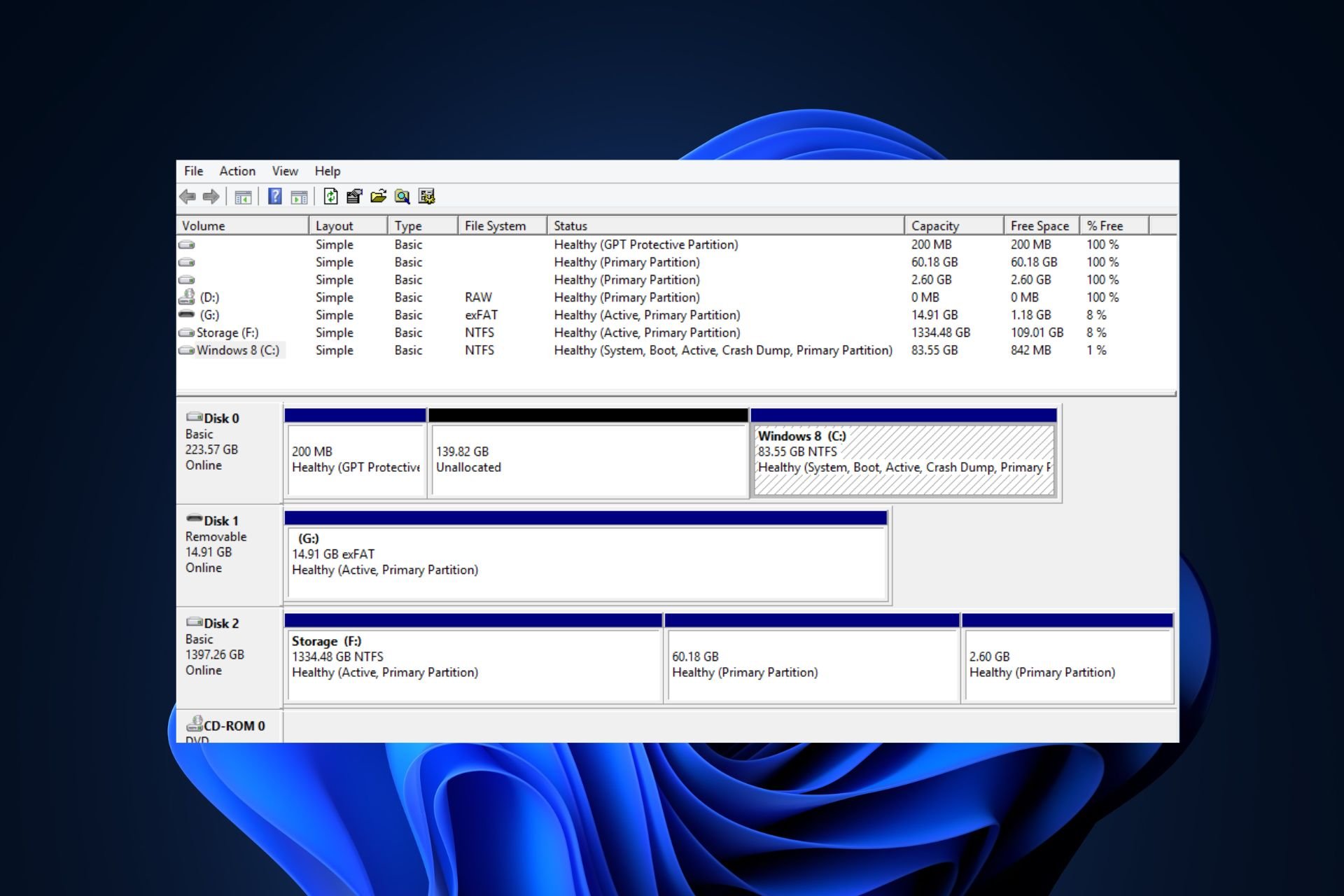 how to create partition over 2tb