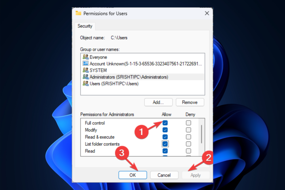 You Don't Currently Have Permission to Access This Folder [Fix]
