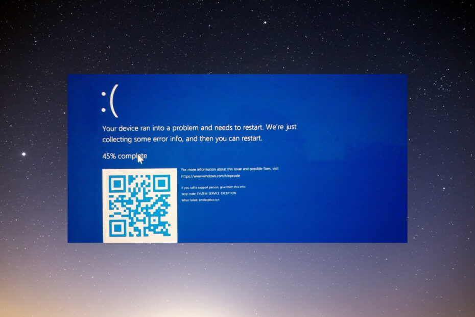 Application Control Blue Error amdacpbus.sys: How to Fix This Blue Screen Error