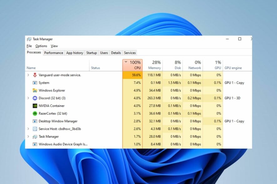 valorant high cpu usage