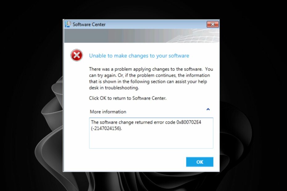 Error 0x800702e4: What Is It & How to Fix It