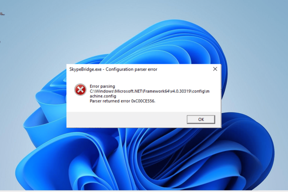 Parser Returned Error 0xc00ce556: How to Quickly Fix It