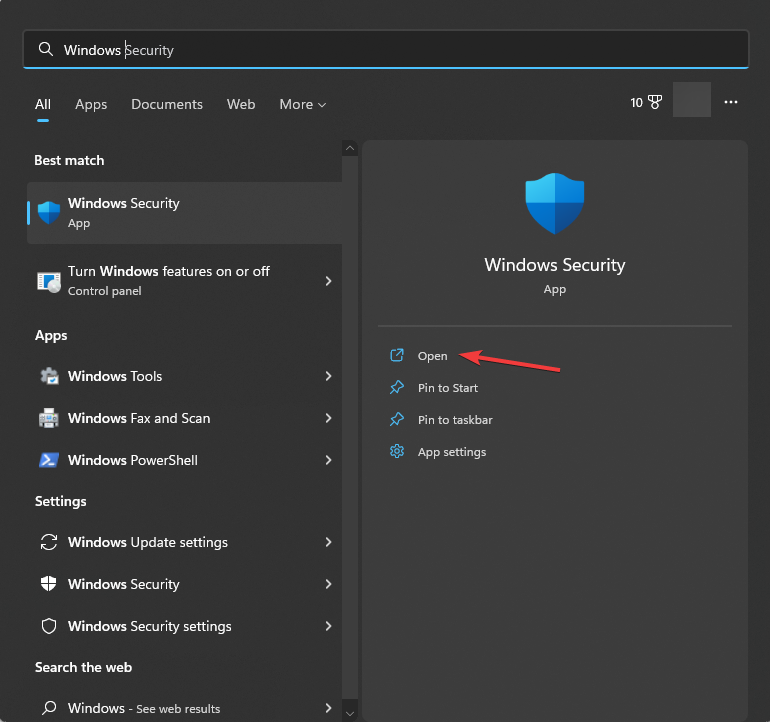 Windows Security open Windows key Mfc42.dll