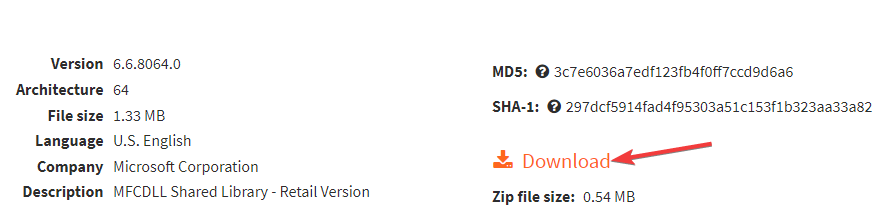 Mfc42.dll download manually