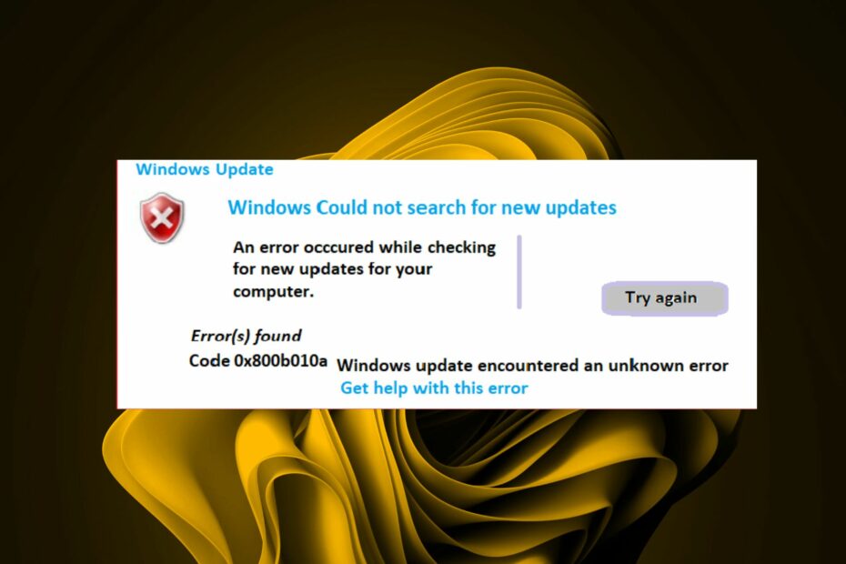 0x800b010a Error Code: 5 Ways to Fix It