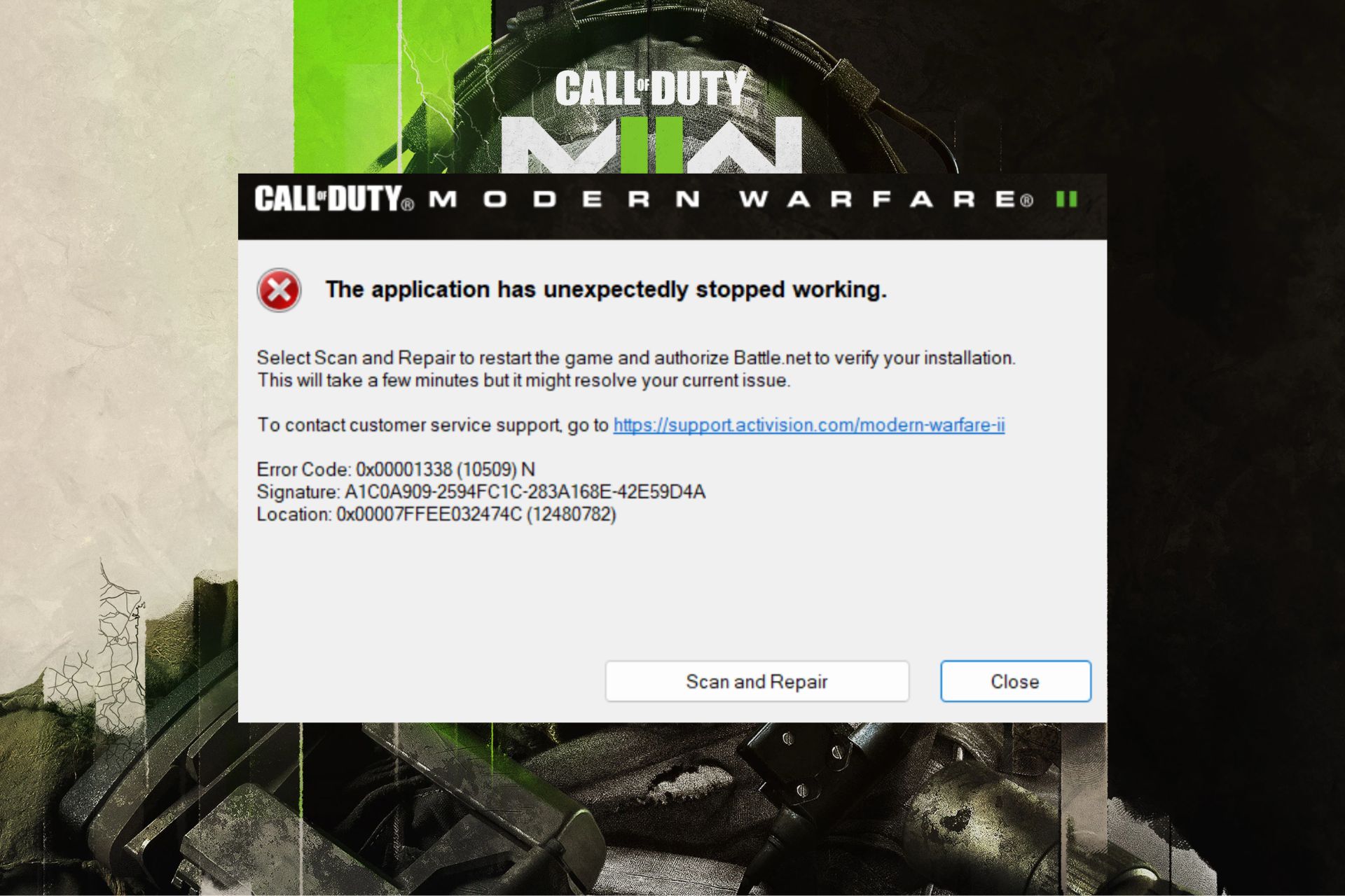 Erro 0x00001338 (11644) N no Call of Duty Warzone ao abrir - Jogo não roda  ou dá erro - Clube do Hardware