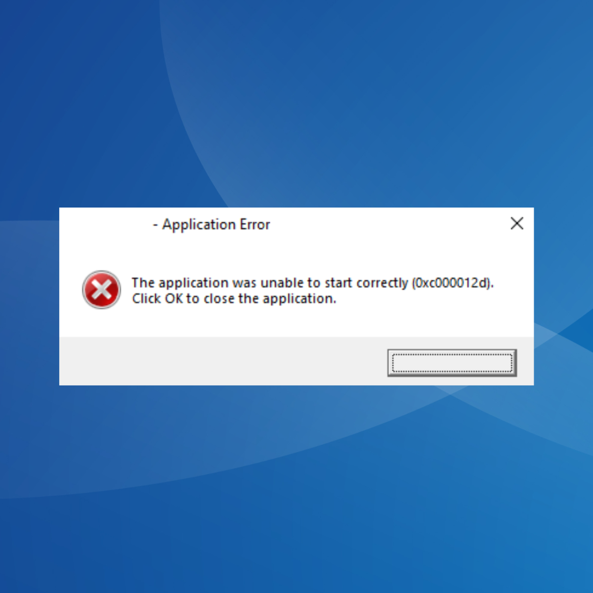 Fix: Roblox The Application Was Unable To Start Correctly 