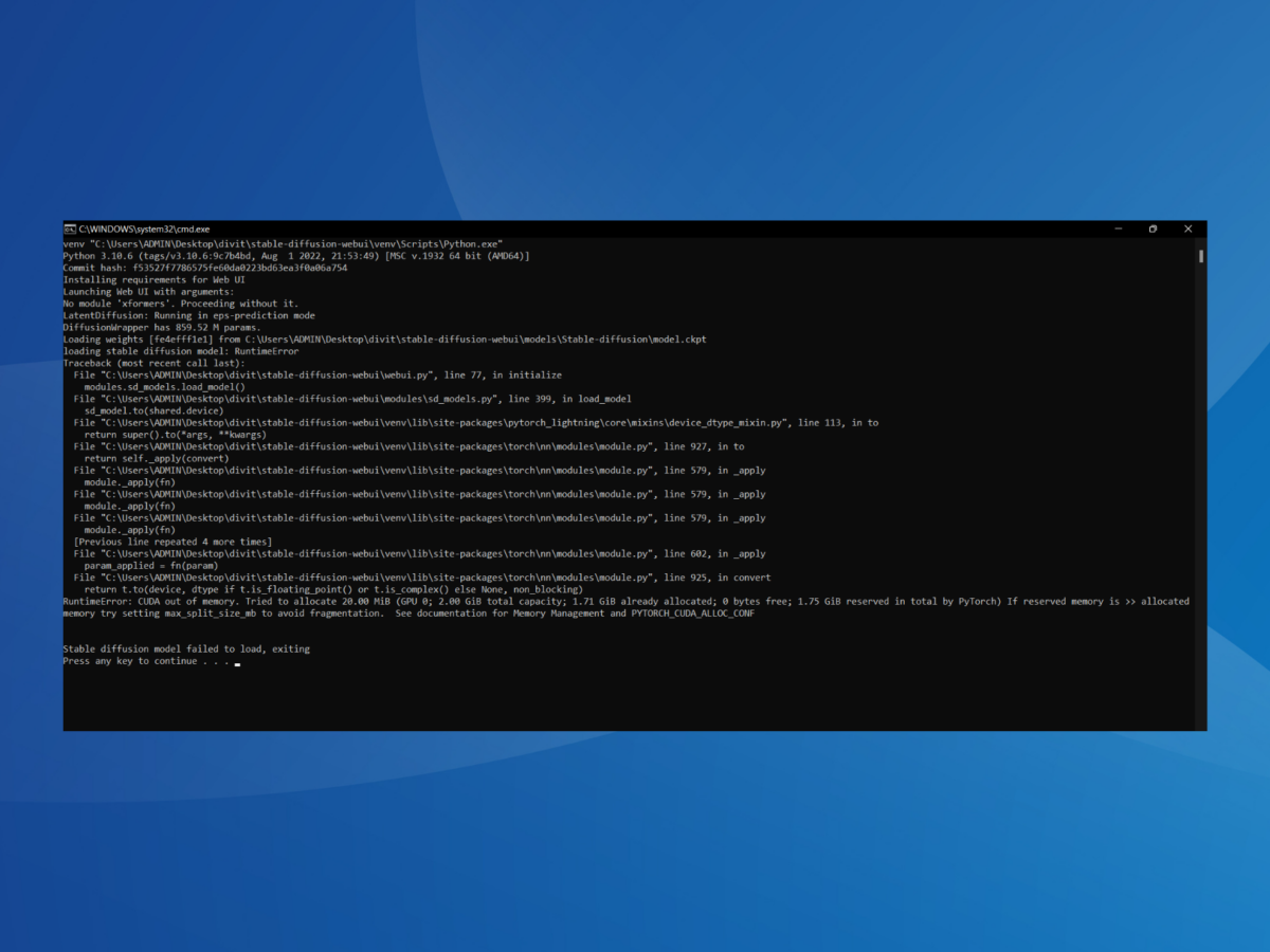 Were do I run command line arguments in stable diffusion webui