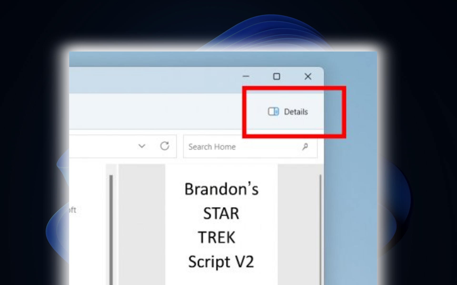 Build 23451: A smarter way for you to navigate files?