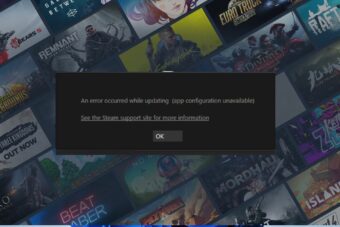 5 Ways to Fix the Steam App Configuration Unavailable Error