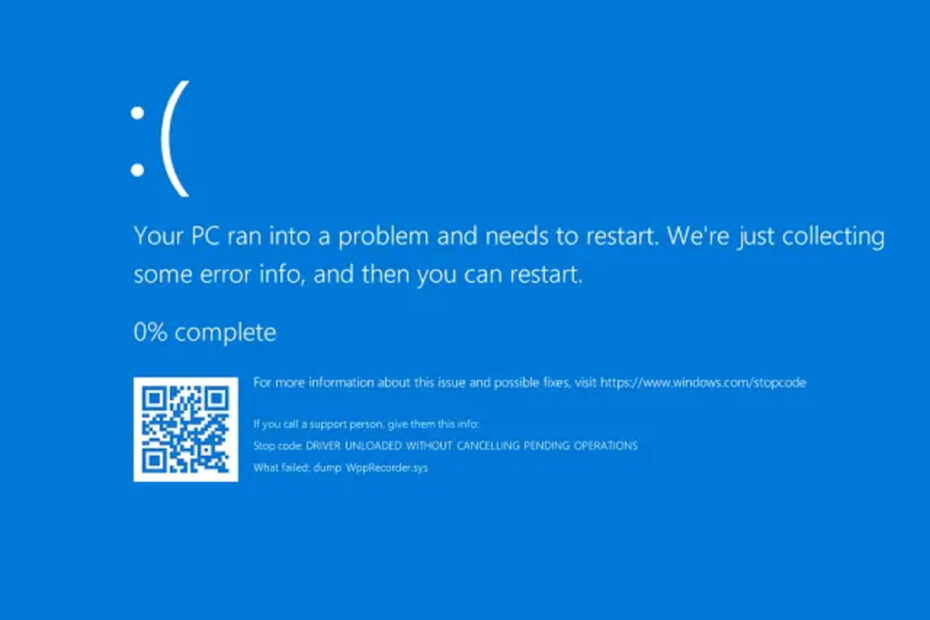 WppRecorder.sys Wpprecorder.sys BSoD: How to Fix It in 5 Steps