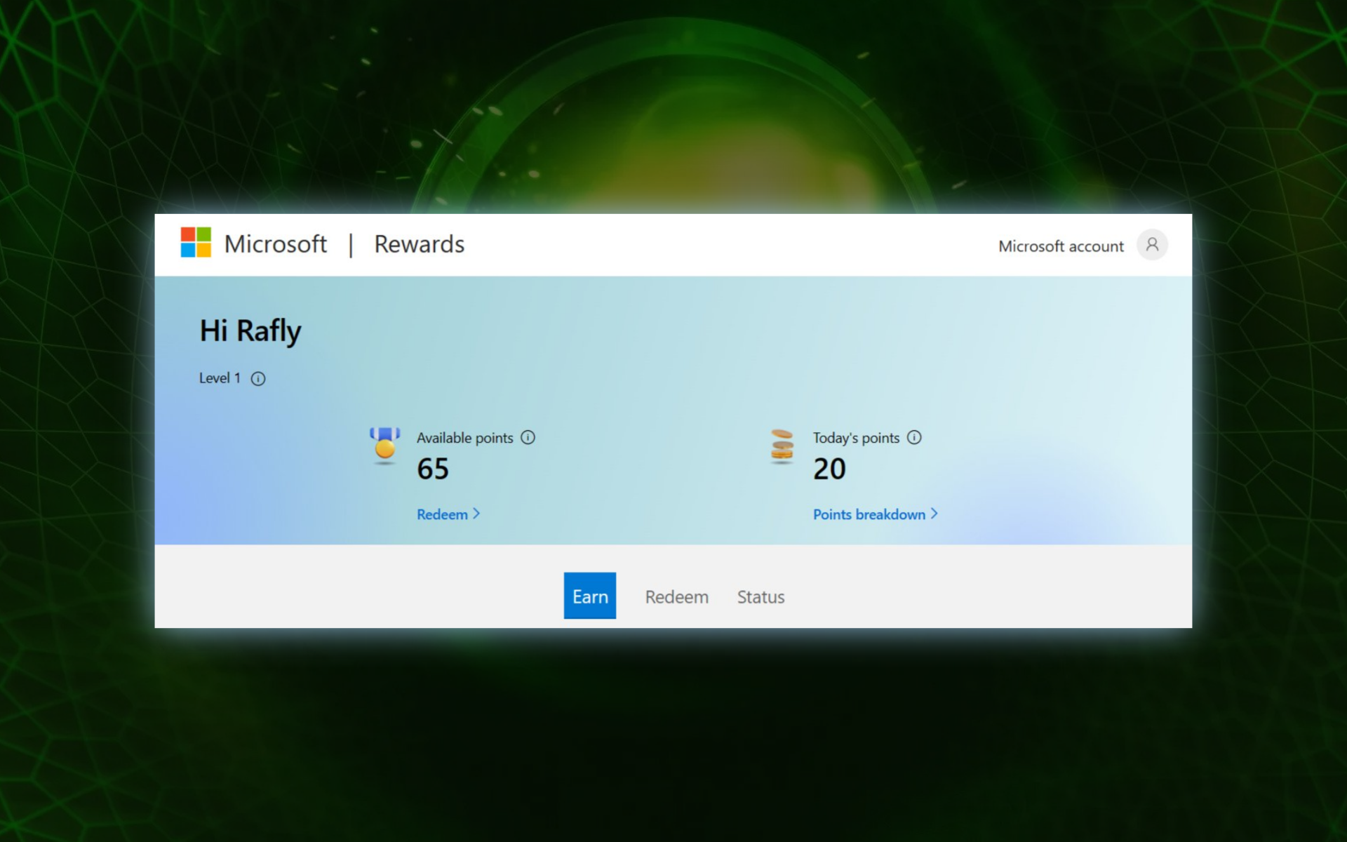 Microsoft Rewards balance to be displayed alongside Gamerscore on Xbox