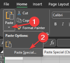 Fix: This Action Won't Work on Multiple Selections Excel Error