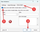 Fix: This Value Doesn't Match the Data Validation