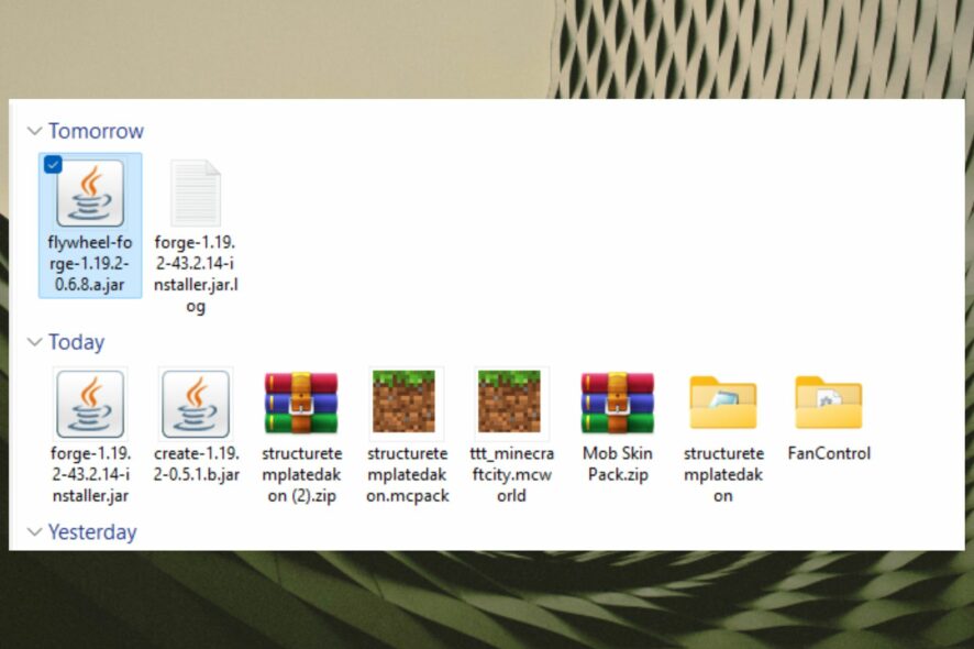 windows 11 tomorrow files