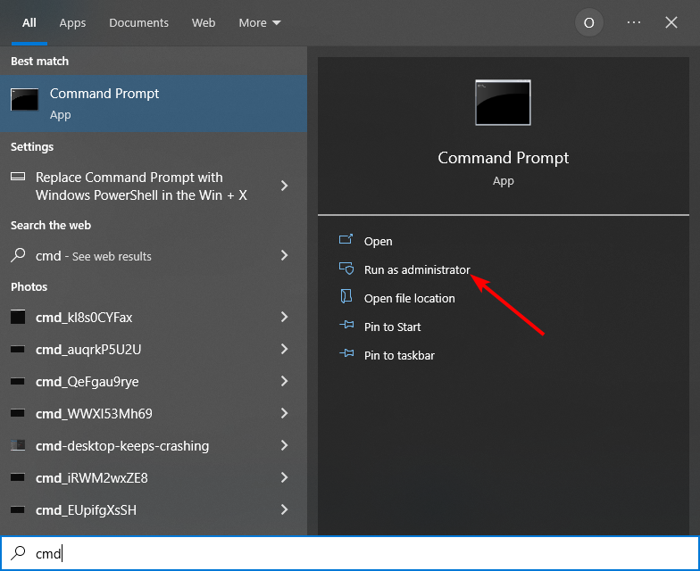 cmd admin wscntfy.exe