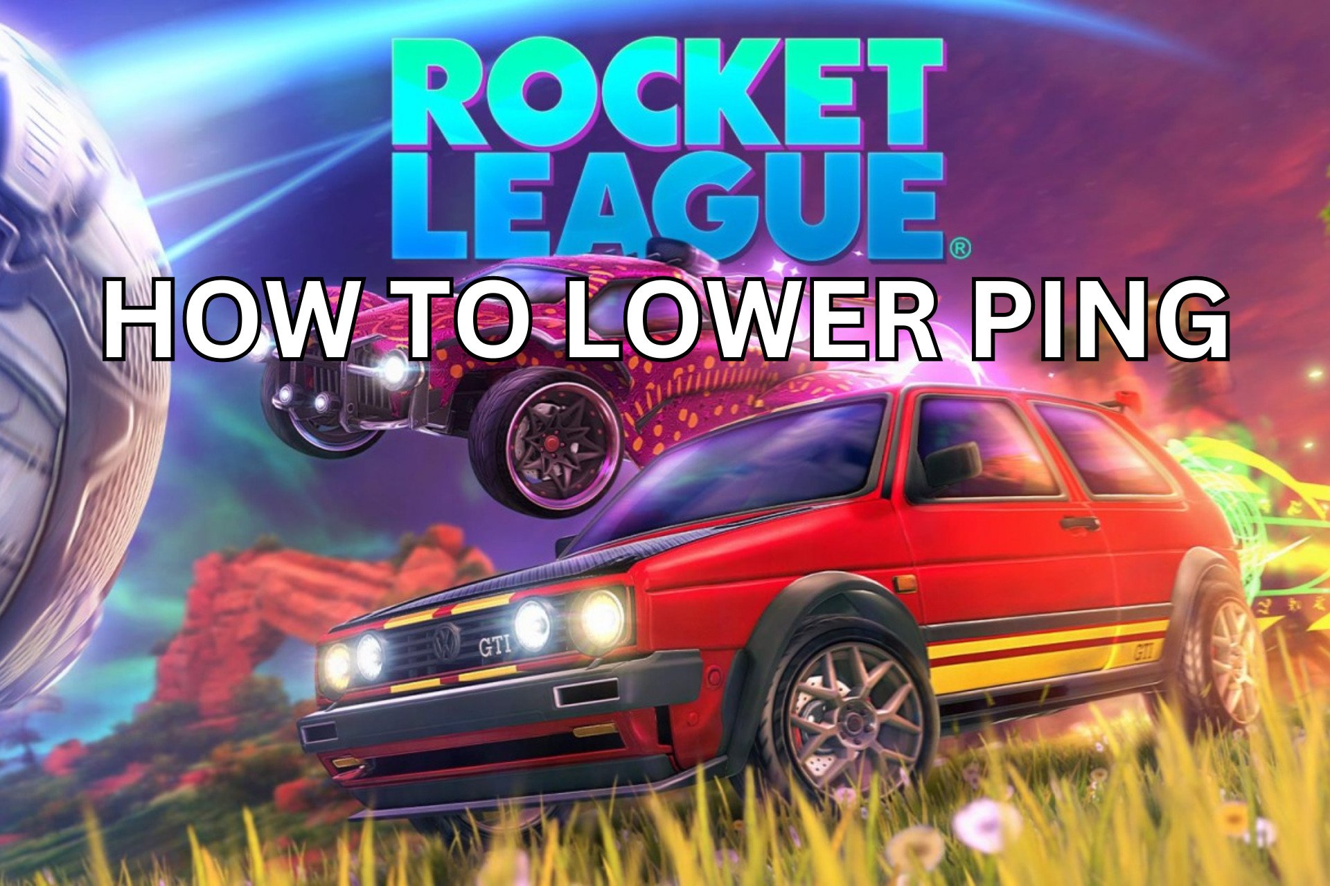 how to lower ping rocket league