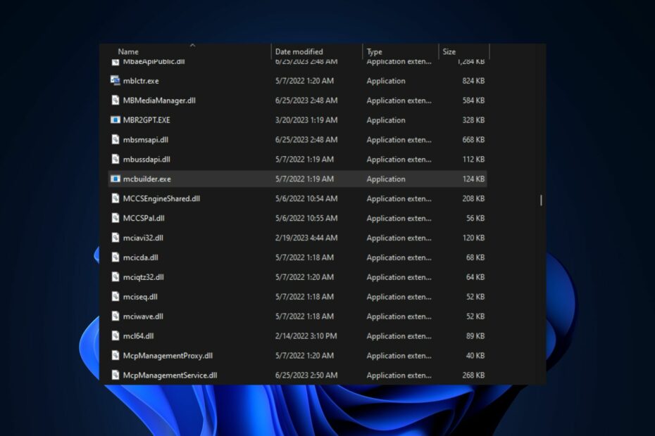 What is Mcbuilder.exe & How to Fix its Application Errors?