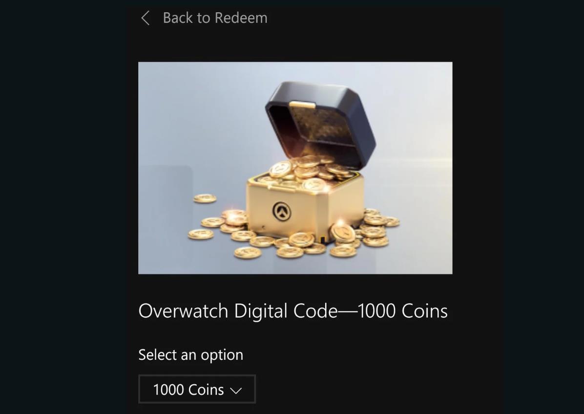 microsoft rewards overwatch coins