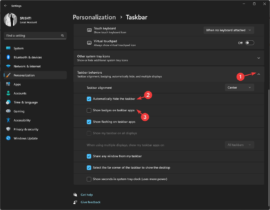 Fix: Windows 11 Taskbar is Not Disappearing in Full Screen
