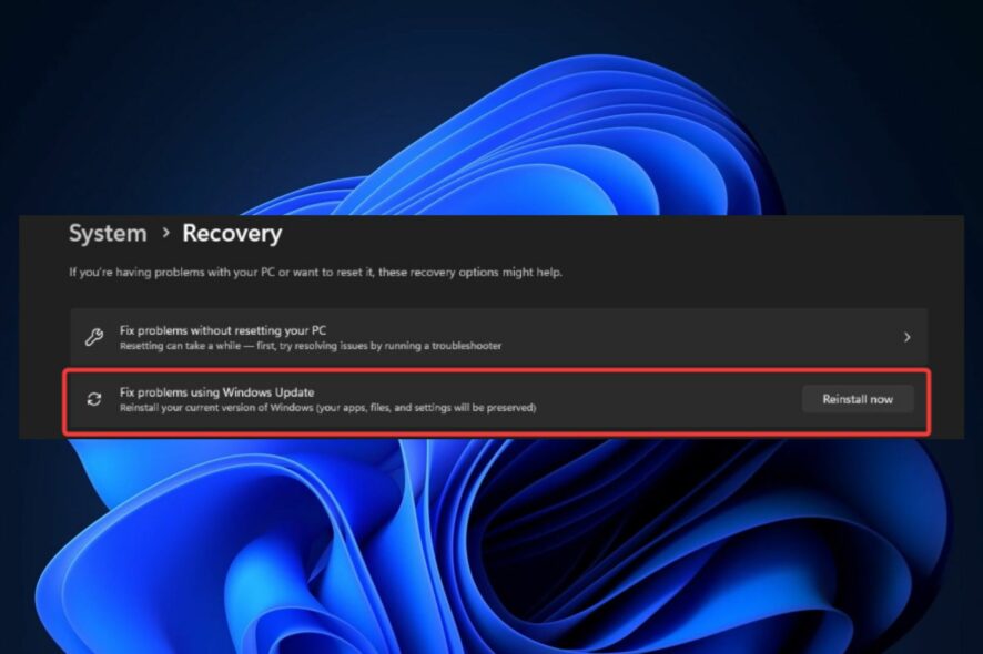 How to repair your Windows 11 via Windows Update
