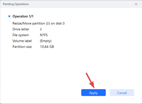 Apply merge SSD drives