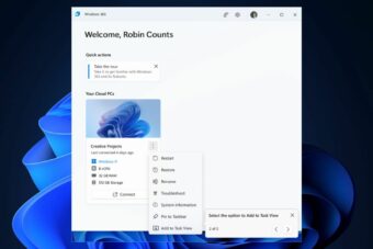 How to switch to cloud Windows 11 with Windows 365 Switch?