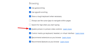 Disable Picture in Picture on Windows 11 [Firefox, Edge]