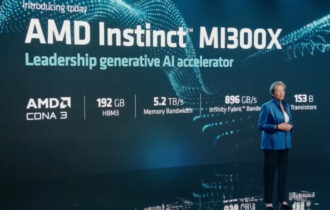 AMD Instinct MI300X AI chip