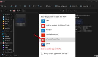 How to Open the OPUS File Format in Windows 11