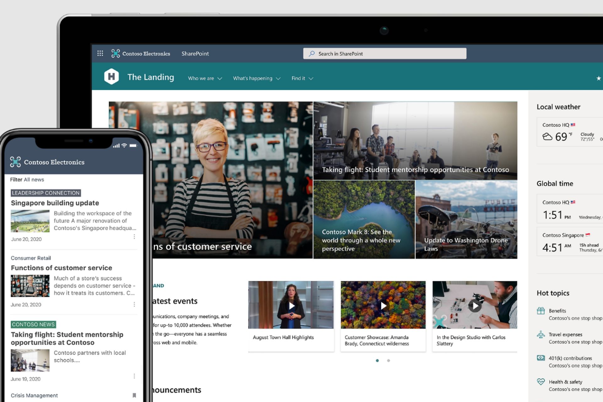 SharePoint Section Background