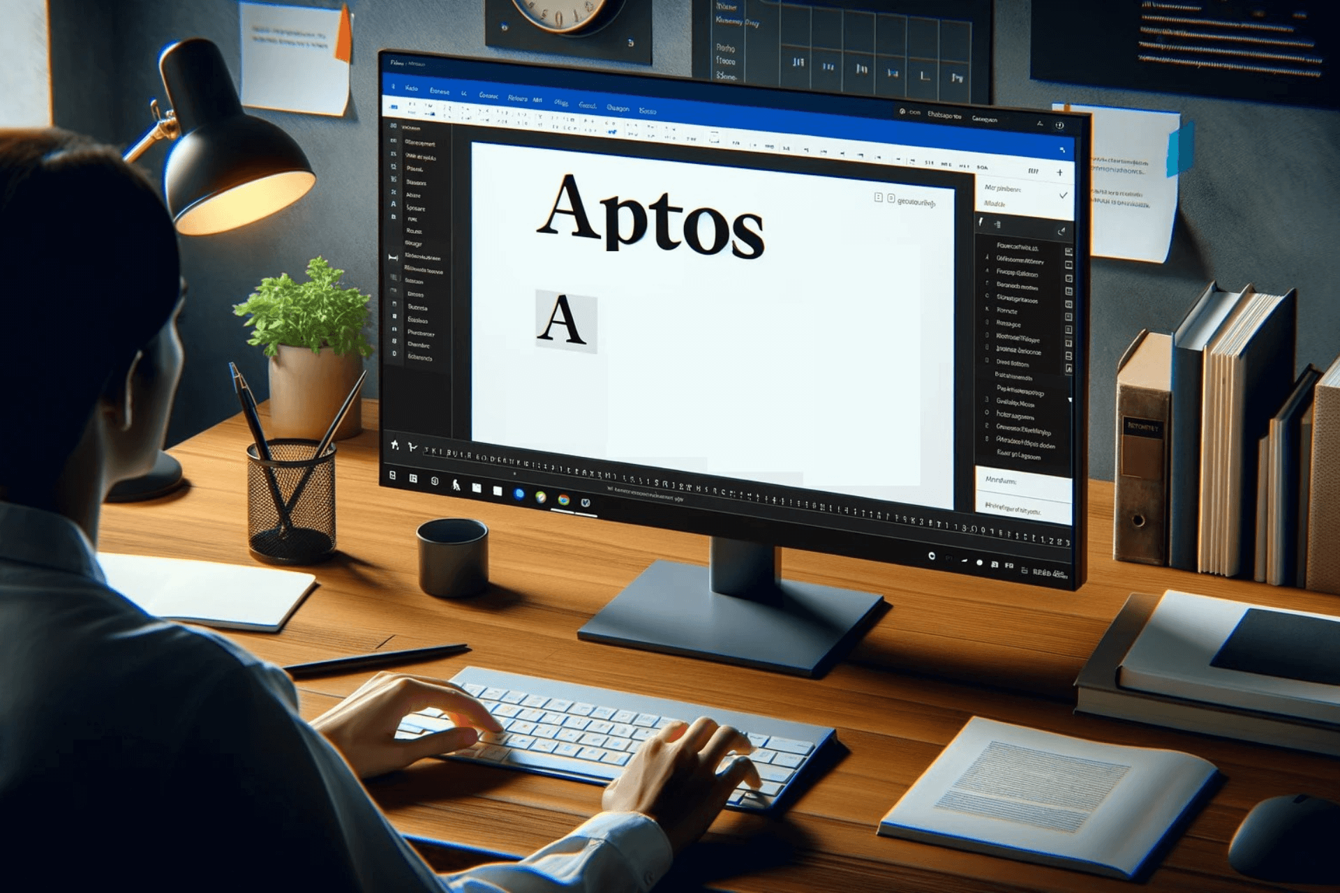 Aptos is the new default font for Microsoft
