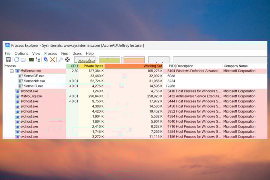 How to fix mssense.exe errors