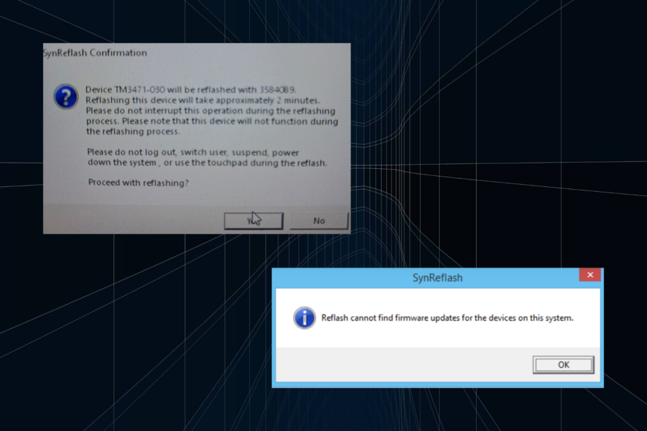 What is synreflash and how to fix its errors