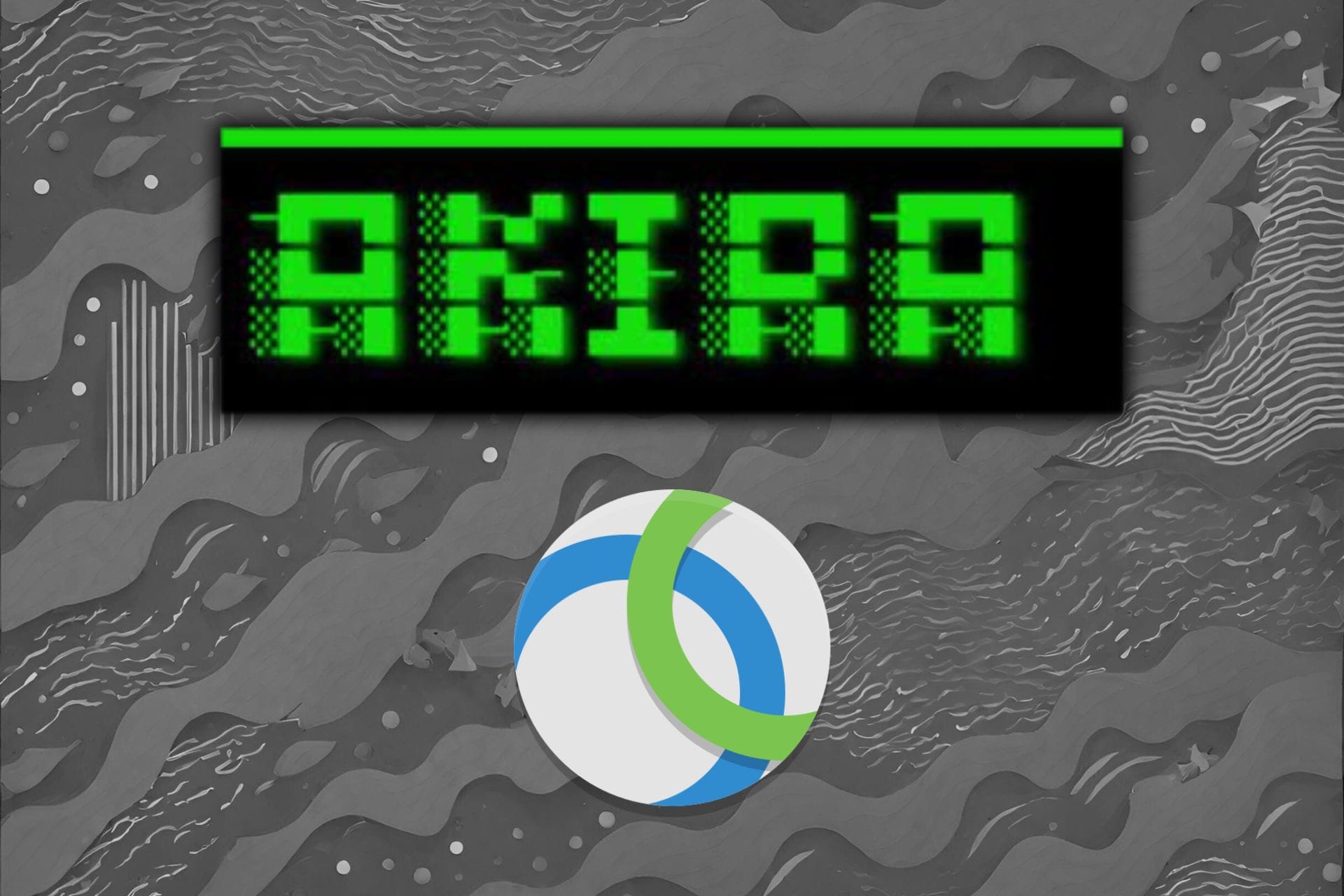 Cisco VPN logo next to Akira Ransomware logo featured on a gray background
