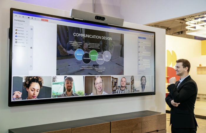 Cisco - Front Row - Samsung - Microsoft Teams