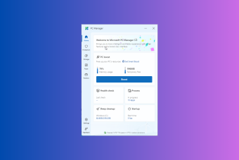 Microsoft PC Manager app can now be downloaded from the Store