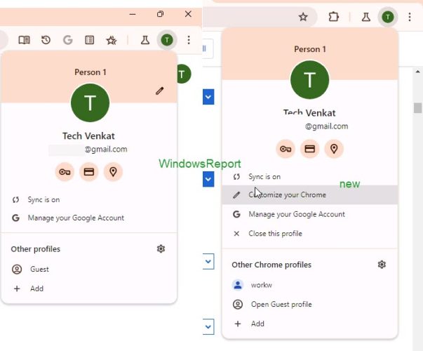 Sign In Profile Chrome's new UI experiment offers some interesting profile ...