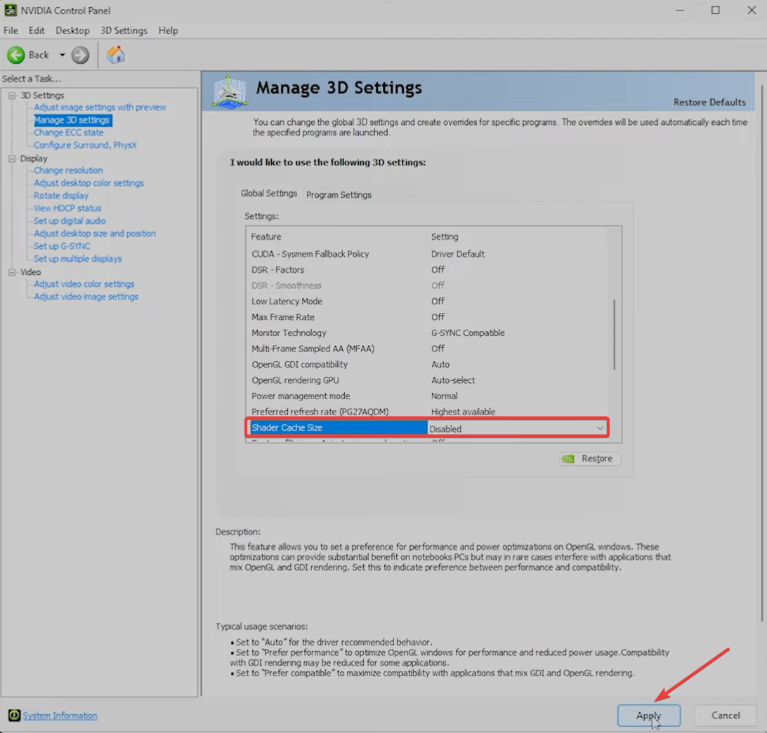 disable to fix nvgpucomp64.dll
