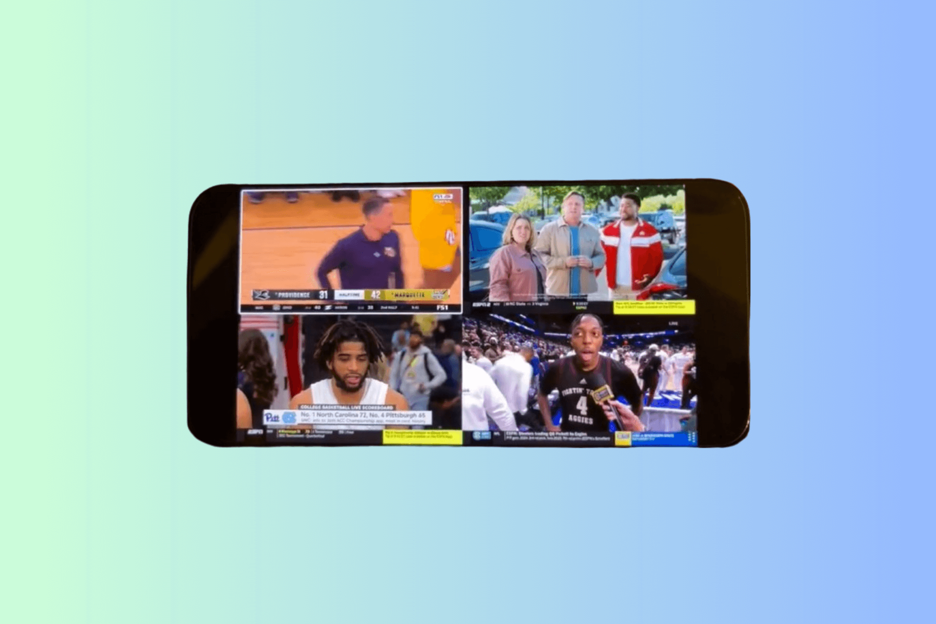 March Madness: YouTube TV gets multiview on iOS and iPadOS but looks like Android has to wait