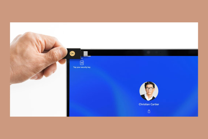 Yubico and Microsoft developped a NFC key for Surface Pro 10