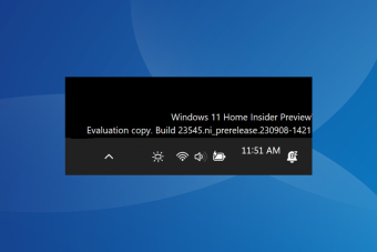Microsoft removing watermark in Windows 11