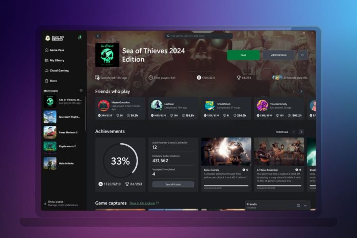 xbox app for pc